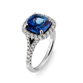 Tanzanite & Diamond Ring - Dracakis Jewellers